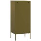 vidaXL Lagerschrank Olivgrün 42,5x35x101,5 cm Stahl vidaXL Lagerschrank Olivgrün 42,5x35x101,5 cm Stahl