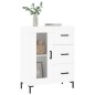 vidaXL Sideboard Weiß 69,5x34x90 cm Holzwerkstoff vidaXL Sideboard Weiß 69,5x34x90 cm Holzwerkstoff