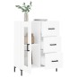 vidaXL Sideboard Weiß 69,5x34x90 cm Holzwerkstoff vidaXL Sideboard Weiß 69,5x34x90 cm Holzwerkstoff