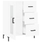 vidaXL Sideboard Weiß 69,5x34x90 cm Holzwerkstoff vidaXL Sideboard Weiß 69,5x34x90 cm Holzwerkstoff