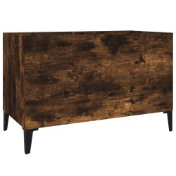vidaXL Plattenschrank Räuchereiche 74,5x38x48 cm Holzwerkstoff