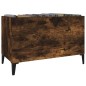 vidaXL Plattenschrank Räuchereiche 74,5x38x48 cm Holzwerkstoff vidaXL Plattenschrank Räuchereiche 74,5x38x48 cm Holzwerkstoff