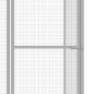 vidaXL Katzenkäfig 1,5x1,5x1,5 m Verzinkter Stahl vidaXL Katzenkäfig 1,5x1,5x1,5 m Verzinkter Stahl