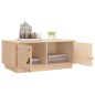 vidaXL Couchtisch 80x50x35 cm Massivholz Kiefer vidaXL Couchtisch 80x50x35 cm Massivholz Kiefer