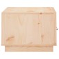 vidaXL Couchtisch 80x50x35 cm Massivholz Kiefer vidaXL Couchtisch 80x50x35 cm Massivholz Kiefer