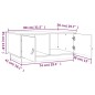 vidaXL Couchtisch 80x50x35 cm Massivholz Kiefer vidaXL Couchtisch 80x50x35 cm Massivholz Kiefer