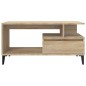 vidaXL Couchtisch Sonoma-Eiche 90x49x45 cm Holzwerkstoff