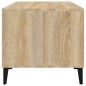vidaXL Couchtisch Sonoma-Eiche 90x49x45 cm Holzwerkstoff