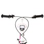 vidaXL Kinderfahrrad 18 Zoll Rosa und Weiß vidaXL Kinderfahrrad 18 Zoll Rosa und Weiß