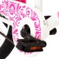 vidaXL Kinderfahrrad 18 Zoll Rosa und Weiß vidaXL Kinderfahrrad 18 Zoll Rosa und Weiß