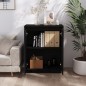 vidaXL Sideboard Schwarz 60x34x75 cm Massivholz Kiefer vidaXL Sideboard Schwarz 60x34x75 cm Massivholz Kiefer
