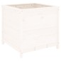 vidaXL Pflanzkübel Weiß 82,5x82,5x78 cm Massivholz Kiefer vidaXL Pflanzkübel Weiß 82,5x82,5x78 cm Massivholz Kiefer