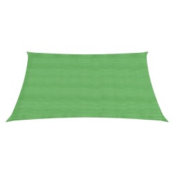 vidaXL Sonnensegel 160 g/m² Hellgrün 3/4x2 m HDPE