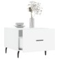 vidaXL Couchtische 2 Stk. Hochglanz-Weiß 50x50x40 cm Holzwerkstoff vidaXL Couchtische 2 Stk. Hochglanz-Weiß 50x50x40 cm Holzwerkstoff