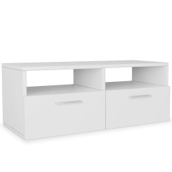 vidaXL TV-Schrank Holzwerkstoff 95x35x36 cm Weiß