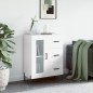 vidaXL Sideboard Weiß 69,5x34x90 cm Holzwerkstoff vidaXL Sideboard Weiß 69,5x34x90 cm Holzwerkstoff