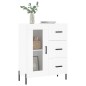 vidaXL Sideboard Weiß 69,5x34x90 cm Holzwerkstoff vidaXL Sideboard Weiß 69,5x34x90 cm Holzwerkstoff