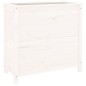 vidaXL Pflanzkübel Weiß 82,5x40x78 cm Massivholz Kiefer vidaXL Pflanzkübel Weiß 82,5x40x78 cm Massivholz Kiefer
