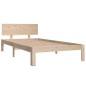 vidaXL Massivholzbett Kiefernholz 100x200 cm vidaXL Massivholzbett Kiefernholz 100x200 cm