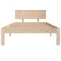 vidaXL Massivholzbett Kiefernholz 100x200 cm vidaXL Massivholzbett Kiefernholz 100x200 cm