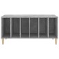 vidaXL Plattenschrank Betongrau 100x38x48 cm Holzwerkstoff vidaXL Plattenschrank Betongrau 100x38x48 cm Holzwerkstoff