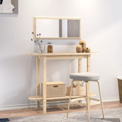 vidaXL Konsolentisch 110x40x80 cm Massivholz Kiefer