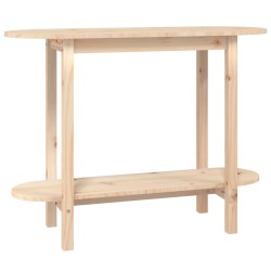 vidaXL Konsolentisch 110x40x80 cm Massivholz Kiefer