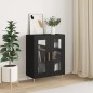 vidaXL Sideboard Schwarz 69,5x34x90 cm Holzwerkstoff vidaXL Sideboard Schwarz 69,5x34x90 cm Holzwerkstoff