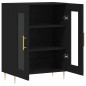 vidaXL Sideboard Schwarz 69,5x34x90 cm Holzwerkstoff vidaXL Sideboard Schwarz 69,5x34x90 cm Holzwerkstoff