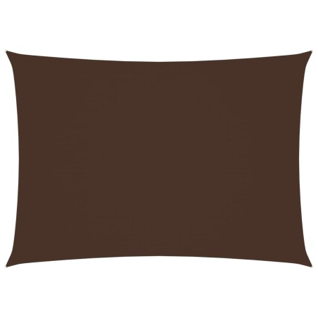 vidaXL Sonnensegel Oxford-Gewebe Rechteckig 2x4 m Braun