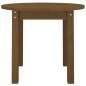 vidaXL Couchtisch Honigbraun Ø 55x45 cm Massivholz Kiefer vidaXL Couchtisch Honigbraun Ø 55x45 cm Massivholz Kiefer