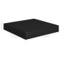 vidaXL Schwebendes Wandregal Schwarz 23x23,5x3,8 cm MDF vidaXL Schwebendes Wandregal Schwarz 23x23,5x3,8 cm MDF