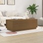 vidaXL Couchtisch Honigbraun 100x50x35 cm Massivholz Kiefer vidaXL Couchtisch Honigbraun 100x50x35 cm Massivholz Kiefer
