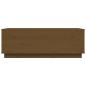 vidaXL Couchtisch Honigbraun 100x50x35 cm Massivholz Kiefer vidaXL Couchtisch Honigbraun 100x50x35 cm Massivholz Kiefer