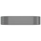 vidaXL Hochbeet Pulverbeschichteter Stahl 175x100x36 cm Grau vidaXL Hochbeet Pulverbeschichteter Stahl 175x100x36 cm Grau