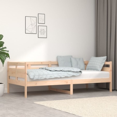 vidaXL Tagesbett Massivholz Kiefer 90x200 cm