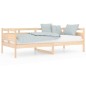 vidaXL Tagesbett Massivholz Kiefer 90x200 cm vidaXL Tagesbett Massivholz Kiefer 90x200 cm