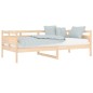 vidaXL Tagesbett Massivholz Kiefer 90x200 cm vidaXL Tagesbett Massivholz Kiefer 90x200 cm