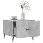 vidaXL Couchtische 2 Stk. Betongrau 50x50x40 cm Holzwerkstoff vidaXL Couchtische 2 Stk. Betongrau 50x50x40 cm Holzwerkstoff