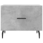 vidaXL Couchtische 2 Stk. Betongrau 50x50x40 cm Holzwerkstoff vidaXL Couchtische 2 Stk. Betongrau 50x50x40 cm Holzwerkstoff