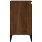 vidaXL Waschbeckenunterschrank Braun Eichen-Optik 58x33x60 cm vidaXL Waschbeckenunterschrank Braun Eichen-Optik 58x33x60 cm