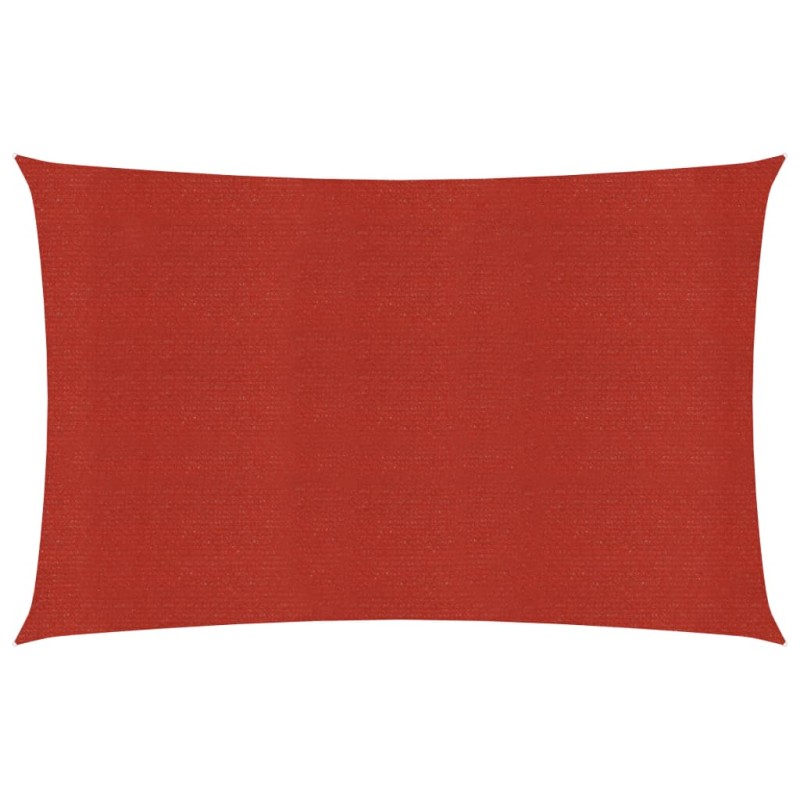 vidaXL Sonnensegel 160 g/m² Rot 3,5x4,5 m HDPE vidaXL Sonnensegel 160 g/m² Rot 3,5x4,5 m HDPE