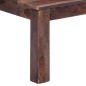 vidaXL Couchtisch Grau 110 x 50 x 35 cm Massivholz vidaXL Couchtisch Grau 110 x 50 x 35 cm Massivholz