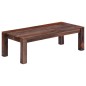 vidaXL Couchtisch Grau 110 x 50 x 35 cm Massivholz vidaXL Couchtisch Grau 110 x 50 x 35 cm Massivholz