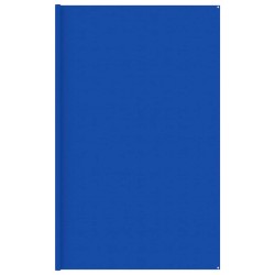 vidaXL Zeltteppich 400x400 cm Blau HDPE