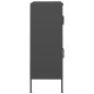 vidaXL Lagerschrank Anthrazit 80x35x101,5 cm Stahl vidaXL Lagerschrank Anthrazit 80x35x101,5 cm Stahl