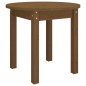 vidaXL Couchtisch Honigbraun Ø 45x40 cm Massivholz Kiefer vidaXL Couchtisch Honigbraun Ø 45x40 cm Massivholz Kiefer