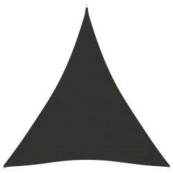 vidaXL Sonnensegel Oxford-Gewebe Dreieckig 5x7x7 m Anthrazit
