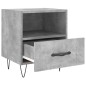 vidaXL Nachttische 2 Stk. Betongrau 40x35x47,5 cm Holzwerkstoff vidaXL Nachttische 2 Stk. Betongrau 40x35x47,5 cm Holzwerkstoff