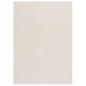 vidaXL Teppich Waschbar Flauschig Kurzflor 120x170 Rutschfest Creme vidaXL Teppich Waschbar Flauschig Kurzflor 120x170 Rutschfest Creme